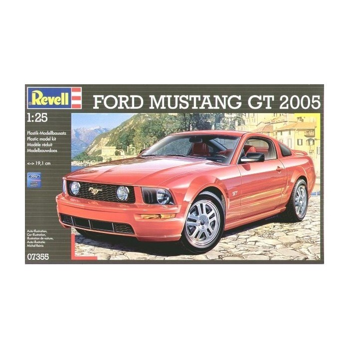 Maqueta Ford Mustang GT 2005 1/25