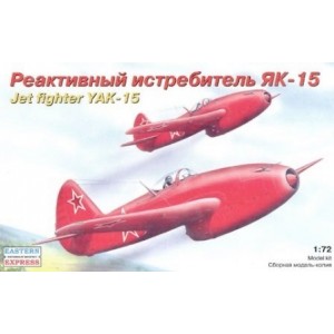Maqueta Avión Jet Fighter YAK-15 1:72
