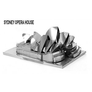 Sydney Opera 3D Metal