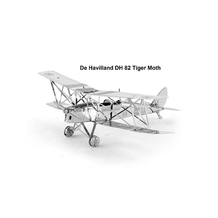 DH82 De Havilland Tiger Moth Metal 3D
