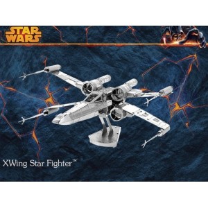 XWing Star Fighter Metal 3D