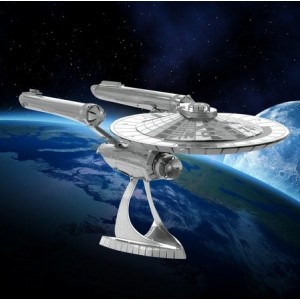 USS Enterprise NCC-1701 Metal 3D