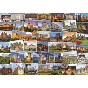 Puzzle 1000 Globetrotter - Castles & Palaces
