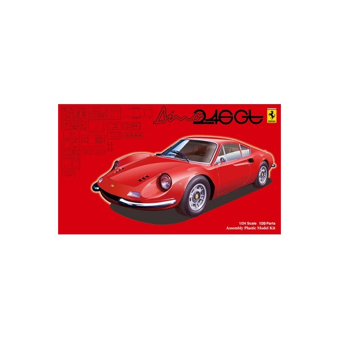 Maqueta Ferrari Dino 246GT 1:24