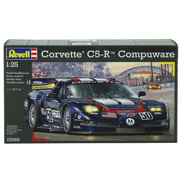 Maqueta Corvette C5-R Compuware 1:25