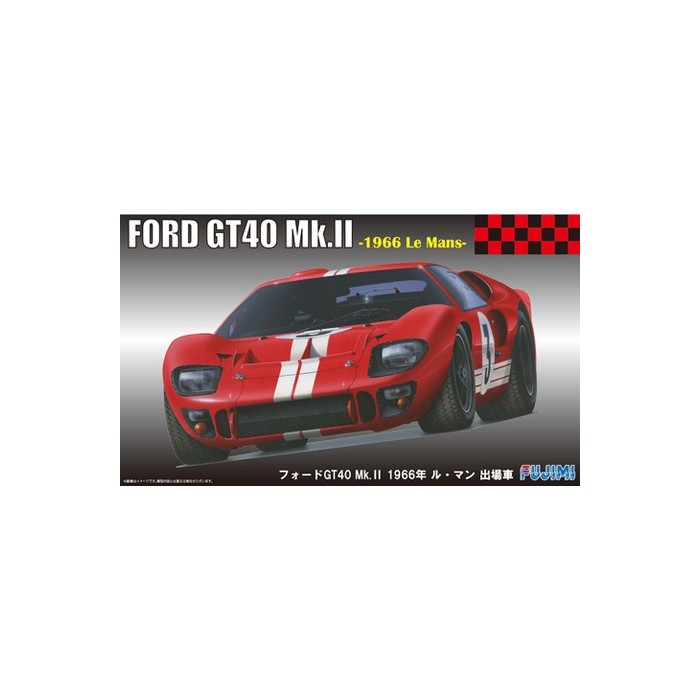 Maqueta Ford GT40 Mk.II Le Mans 1966 1:24