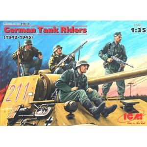 Maqueta Figuras German Tank Riders (1942-1945) 1:35