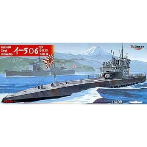 Maqueta Submarino I-506 (U-IX DI) Japanese Sub. 1/400