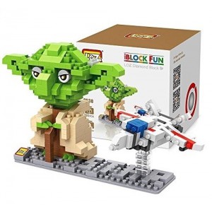LOZ Figura Yoda + Nave 390 piezas