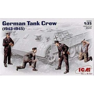 Maqueta Figuras German Tank Crew (1943-1945) 1:35
