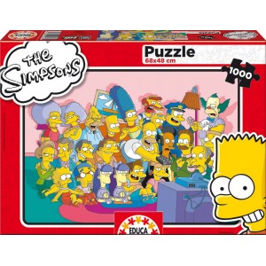 Puzzle 1000 Los Simpson
