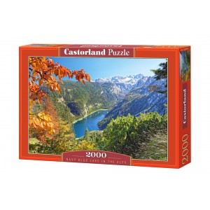 Puzzle 2000 Navy Blue Lake in the Alps